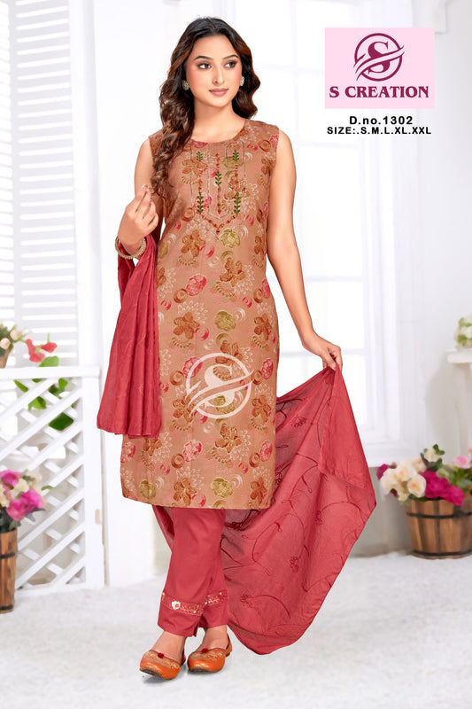 3 piece kurti