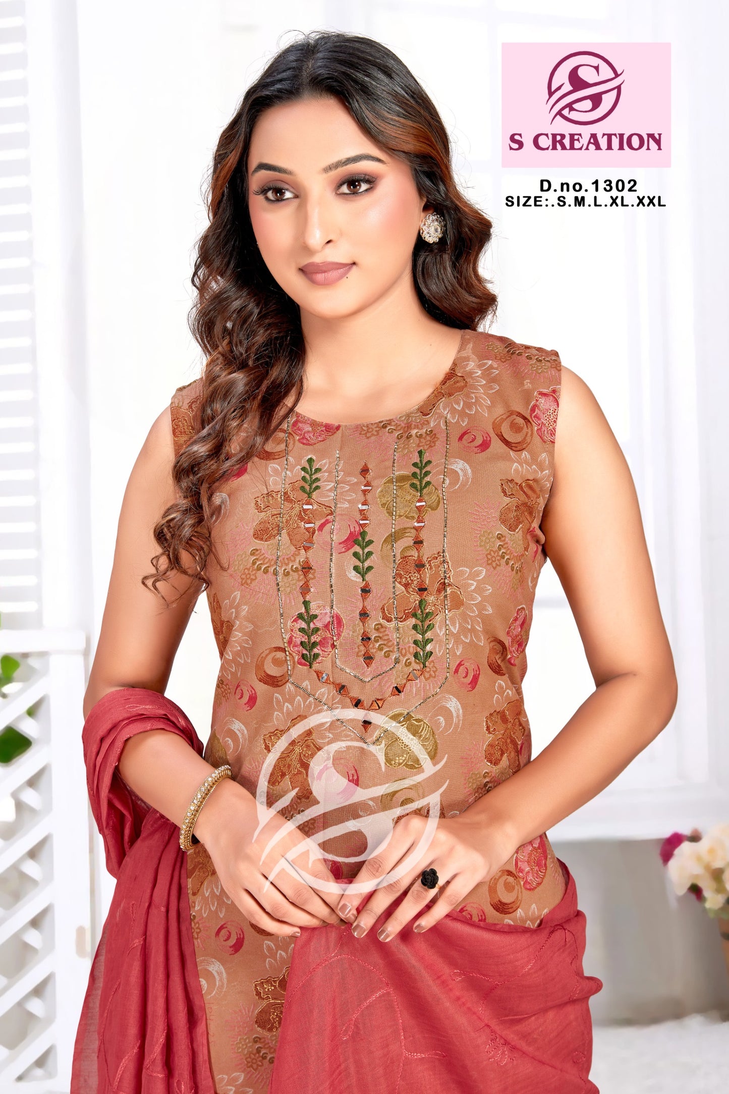 3 piece kurti